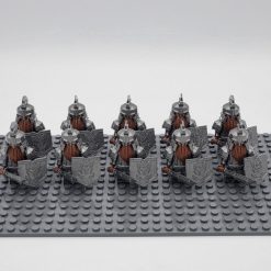 Lord the Rings Iron Hill Dwarves Long Swords Minifigure Set 10pcs