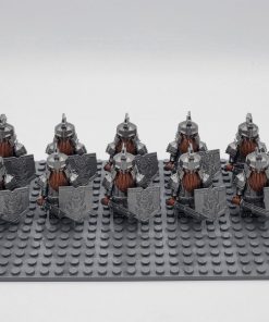 Lord the Rings Iron Hill Dwarves Long Swords Minifigure Set 10pcs