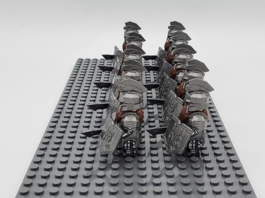 Lord the Rings Iron Hill Dwarves Long Swords Minifigure Set 10pcs - Image 4