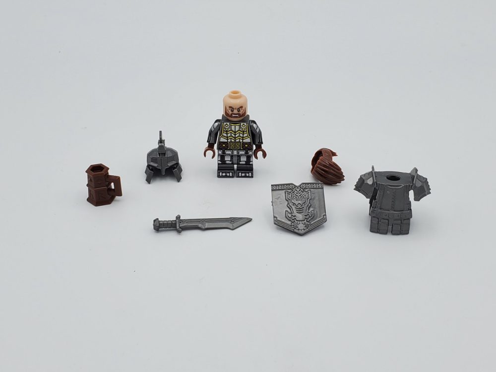 Lord the Rings Iron Hill Dwarves Long Swords Minifigure Set 10pcs - Image 7