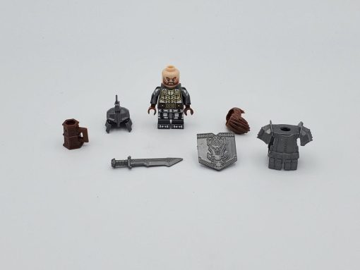 Lord the Rings Iron Hill Dwarves Long Swords Minifigure Set 10pcs - Image 7