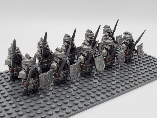 Lord the Rings Iron Hill Dwarves Spears Minifigure Set 10pcs - Image 2