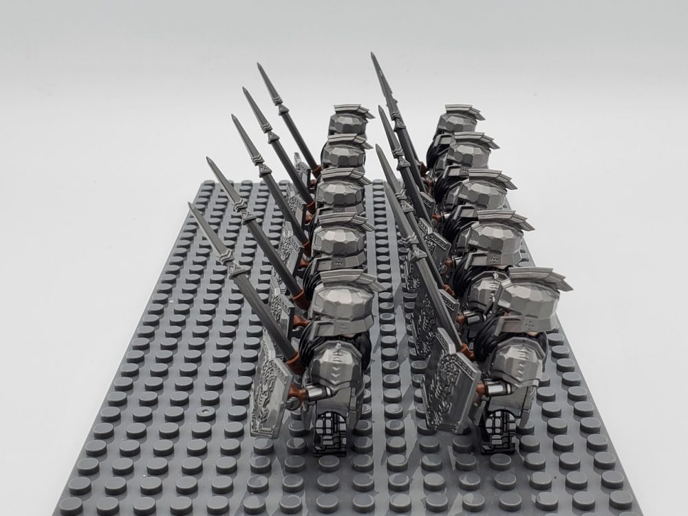 Lord the Rings Iron Hill Dwarves Spears Minifigure Set 10pcs - Image 6