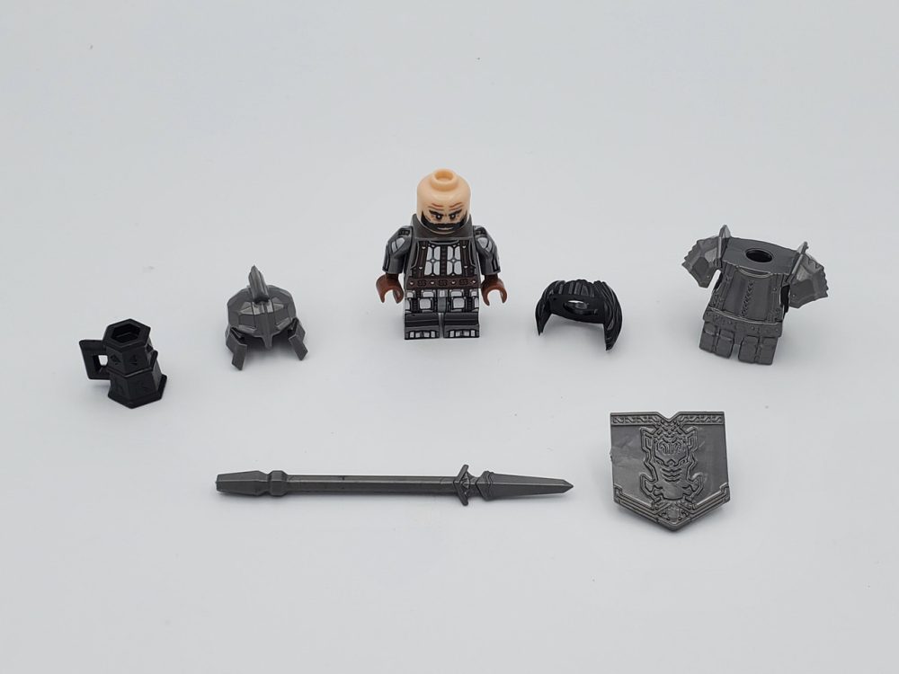Lord the Rings Iron Hill Dwarves Spears Minifigure Set 10pcs - Image 7