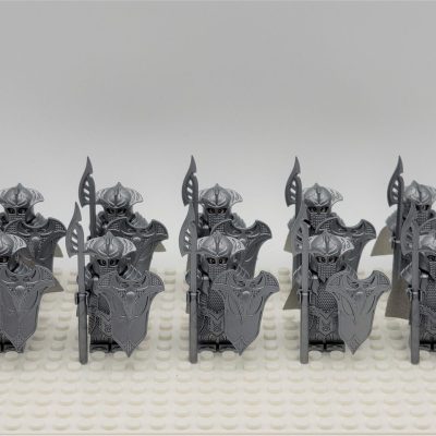 Lord the Rings Mirkwood Sentry Elves Spears Minifigure Set 10pcs