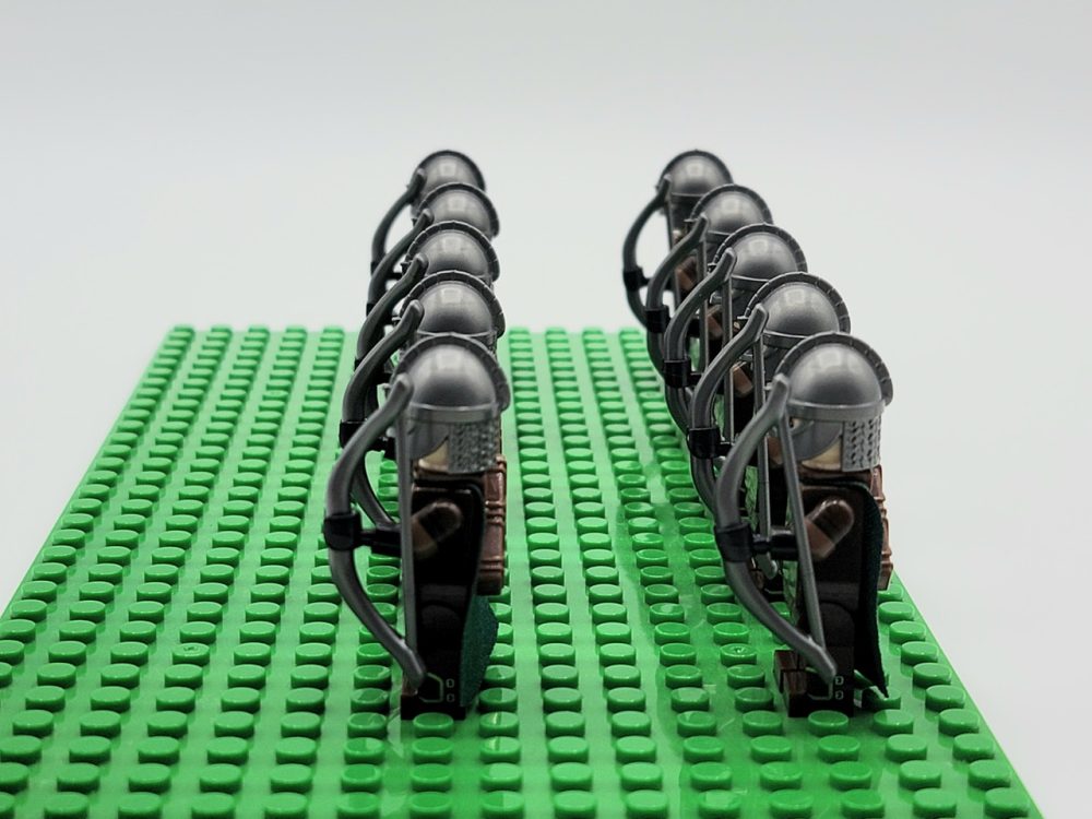 Lord the Rings Riders Rohan Archers Minifigure Set 10pcs - Image 6