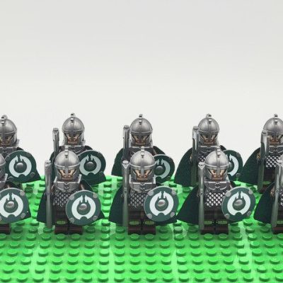 Lord the Rings Riders Rohan Axes Minifigure Set 10pcs