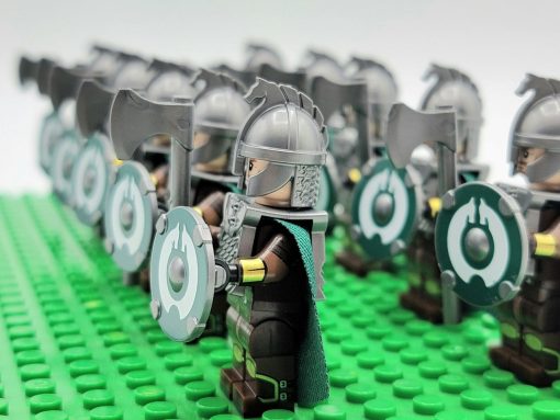 Lord the Rings Riders Rohan Axes Minifigure Set 10pcs - Image 9
