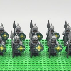 Lord the Rings Riders Rohan Lances Minifigure Set 10pcs