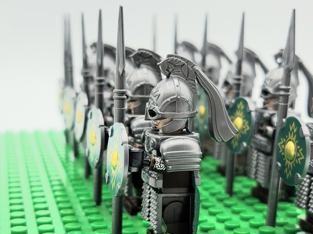 Lord the Rings Riders Rohan Lances Minifigure Set 10pcs - Image 4