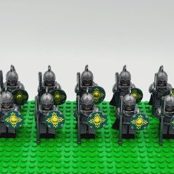 Lord the Rings Riders Rohan Long Axes Minifigure Set 10pcs