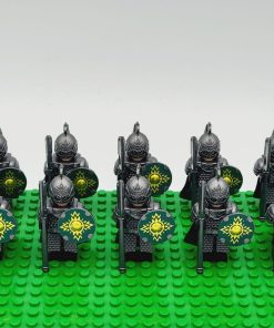 Lord the Rings Riders Rohan Long Axes Minifigure Set 10pcs