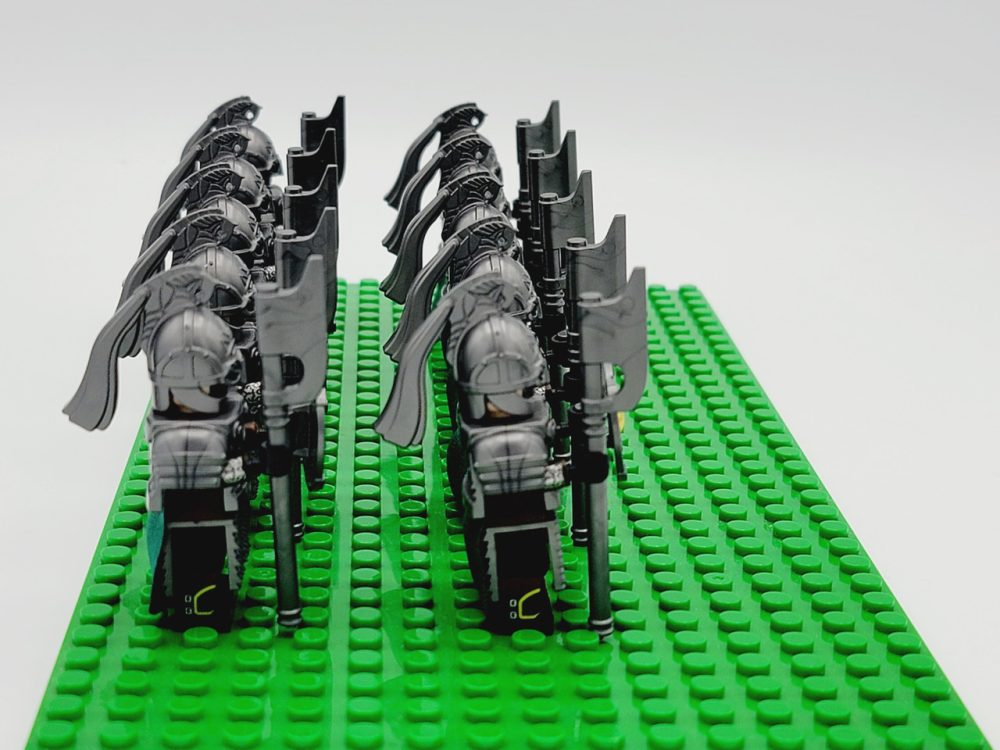 Lord the Rings Riders Rohan Long Axes Minifigure Set 10pcs - Image 5