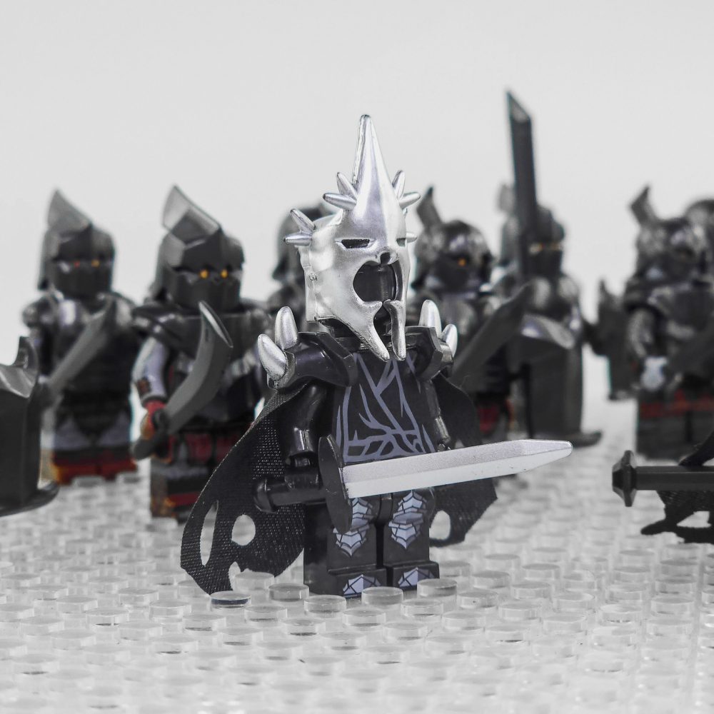 Lord the Rings Sauron Witch King and Mordor Orcs Minifigure Set 13pcs - Image 8