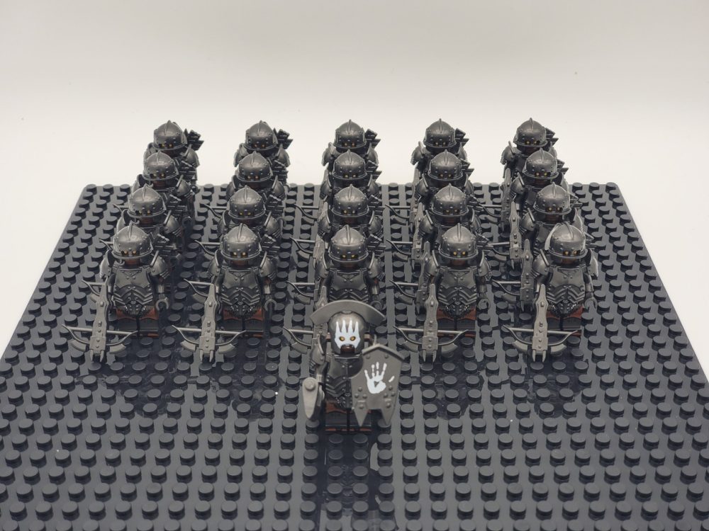 Lord the Rings Uruk-Hai Heavy Crossbows Minifigure Set 21pcs