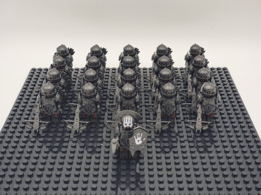 Lord the Rings Uruk-Hai Heavy Crossbows Minifigure Set 21pcs