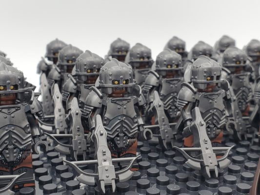 Lord the Rings Uruk-Hai Heavy Crossbows Minifigure Set 21pcs - Image 2