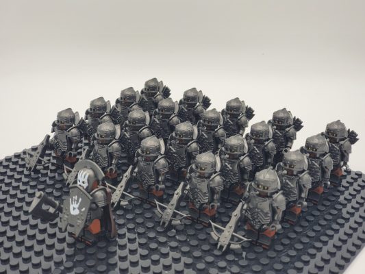 Lord the Rings Uruk-Hai Heavy Crossbows Minifigure Set 21pcs - Image 3