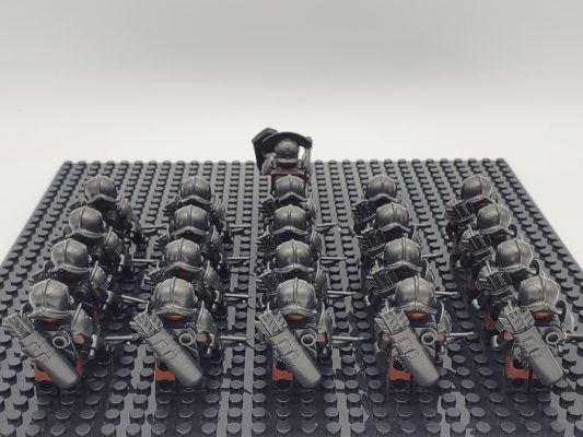 Lord the Rings Uruk-Hai Heavy Crossbows Minifigure Set 21pcs - Image 5