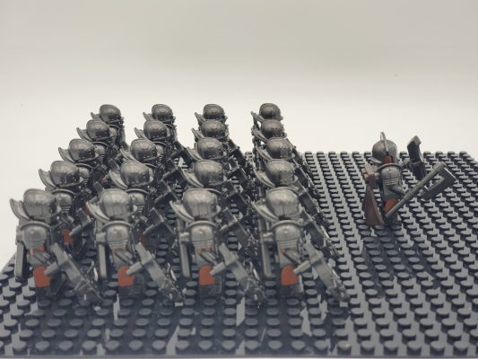Lord the Rings Uruk-Hai Heavy Crossbows Minifigure Set 21pcs - Image 6