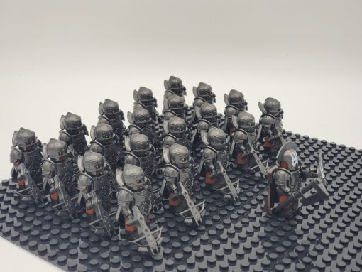 Lord the Rings Uruk-Hai Heavy Crossbows Minifigure Set 21pcs - Image 7