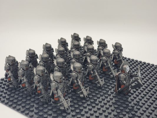 Lord the Rings Uruk-Hai Heavy Crossbows Minifigure Set 21pcs - Image 7