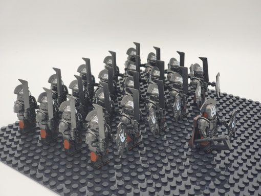 Lord the Rings Uruk-Hai Heavy Swords Minifigure Set 21pcs - Image 2