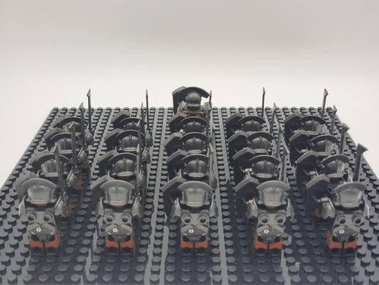 Lord the Rings Uruk-Hai Heavy Swords Minifigure Set 21pcs - Image 5