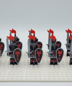 Red Dragon Knights Style 2 Minifigures Set of 10pcs