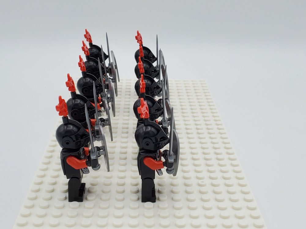 Red Dragon Knights Style 2 Minifigures Set of 10pcs - Image 4