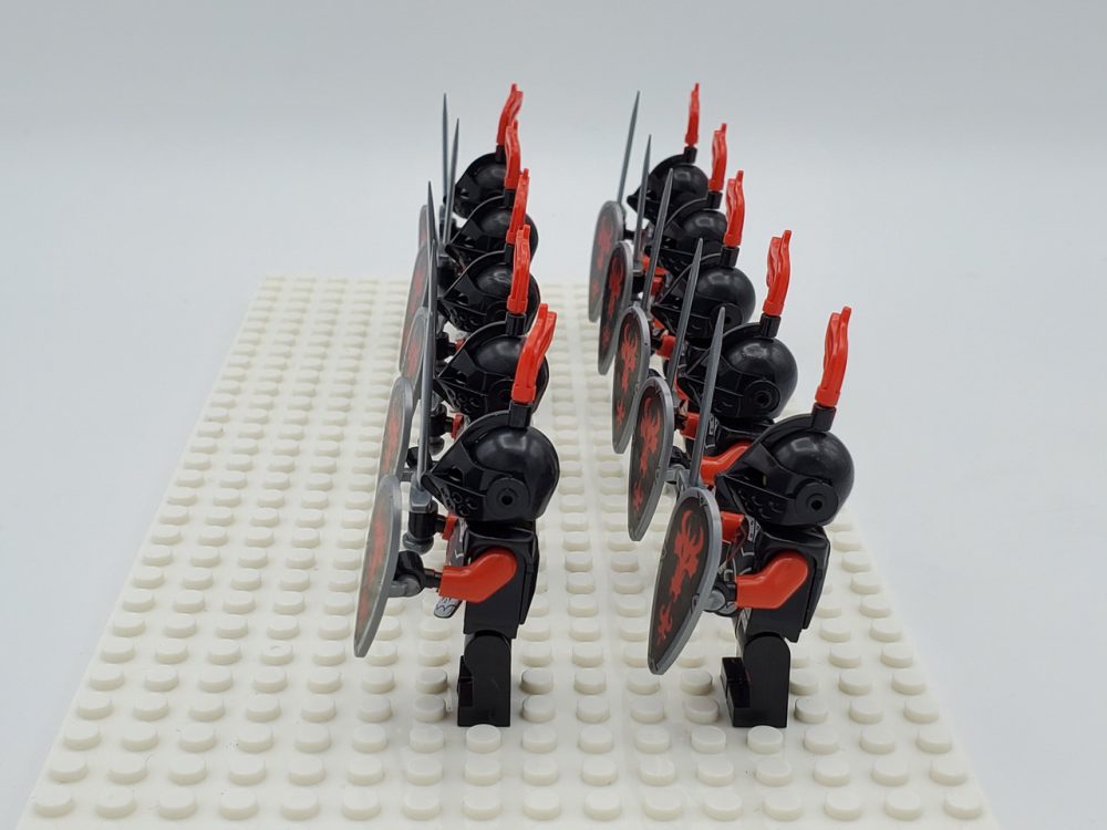 Red Dragon Knights Style 2 Minifigures Set of 10pcs - Image 5