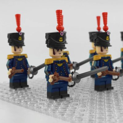 napoleonic-wars-french-artillery-officer-minifigure-set-of-10pcs-with-rifle-bayonet-sword