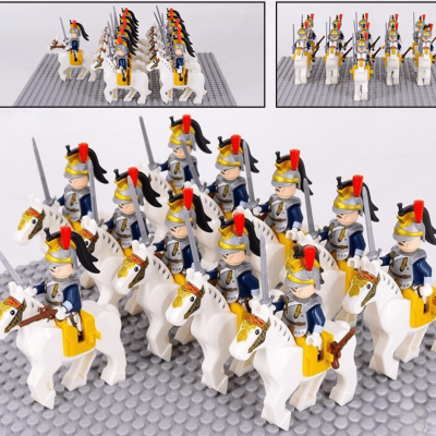 napoleonic-wars-french-cuirassier-cavalry-minifigure-set