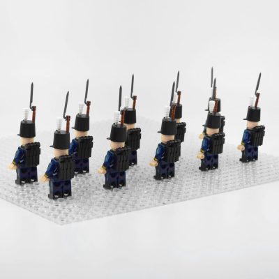 napoleonic-wars-portuguese-line-infantry-minifigure-set-of-10pcs-with-rifles-bayonets