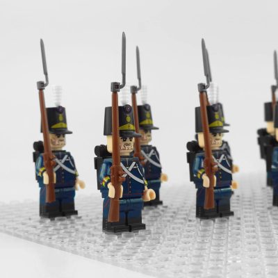 napoleonic-wars-portuguese-line-infantry-minifigure-set-of-10pcs-with-rifles-bayonets