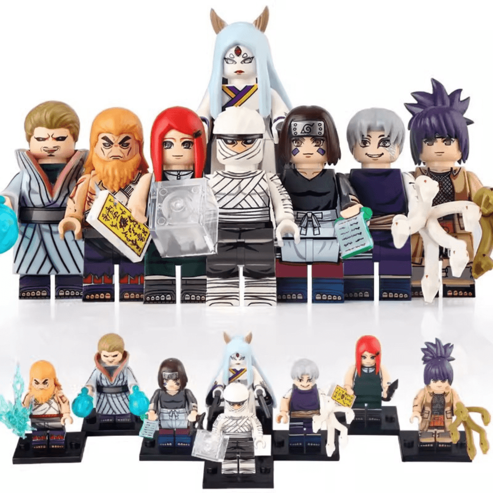 Naruto: Shippuden 4th Great Ninja War Minifigure Set of 8pcs - Image 7