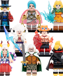 one-piece-luffy-rayleigh-carrot-minifigure-set