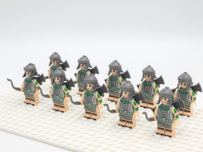 roman-legion-archers-green-minifigures-set-of-10pcs