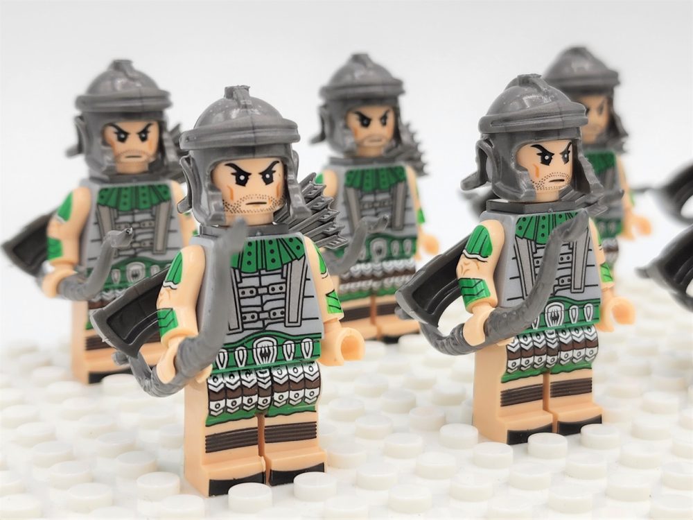 roman-legion-archers-green-minifigures-set-of-10pcs