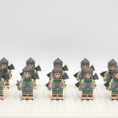 roman-legion-archers-green-minifigures-set-of-10pcs