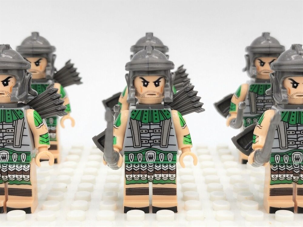roman-legion-archers-green-minifigures-set-of-10pcs