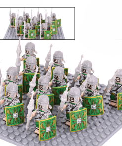 roman-legionaries-green-cohort-minifigure-set-of-12pcs
