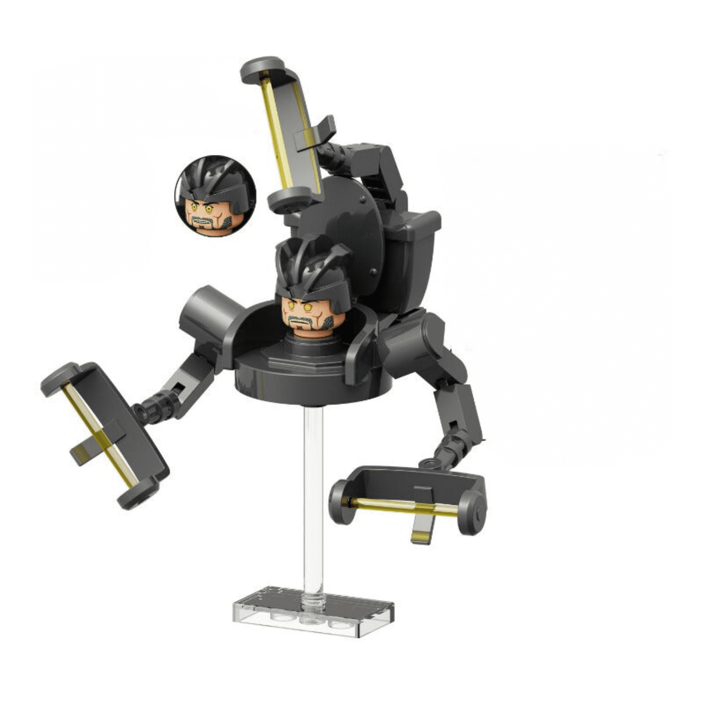 Suspended Toilet Man