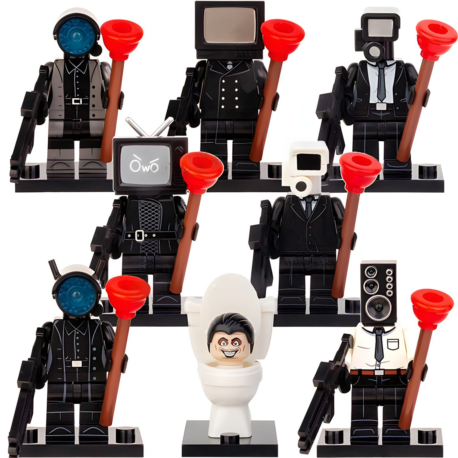 Set of 8pcs