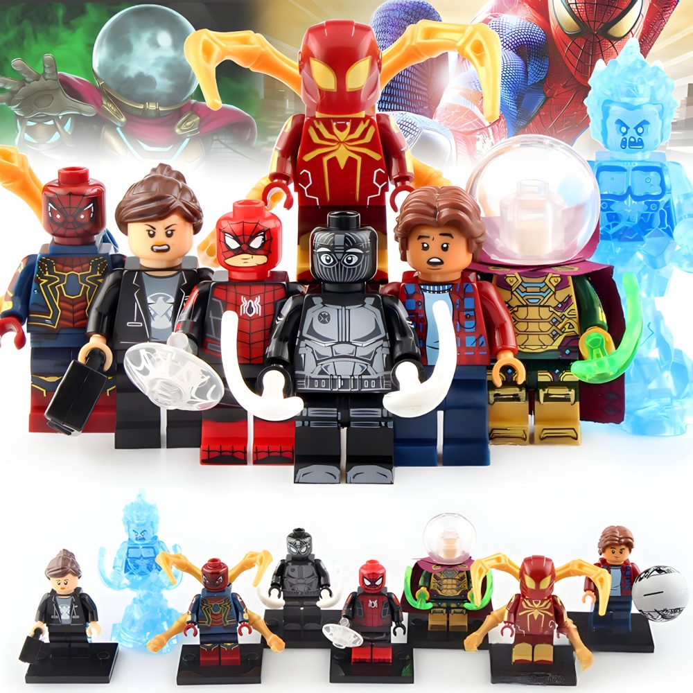 spider-man-far-from-home-minifigure-set-of-8pcs