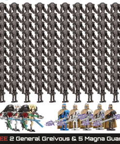 star-wars-100pcs-b2-battle-droid-battalion-minifigure-bundle-gunmetal-gray-canon-arm