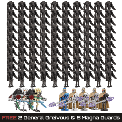 star-wars-100pcs-b2-battle-droid-with-cannon-arm-battalion-minifigure-bundle