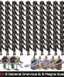 star-wars-100pcs-b2-battle-droid-with-cannon-arm-battalion-minifigure-bundle