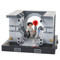 star-wars-a-new-hope-leias-secret-transmission-moc-building-set-335pcs