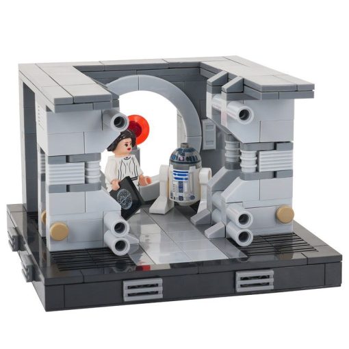 star-wars-a-new-hope-leias-secret-transmission-moc-building-set-335pcs